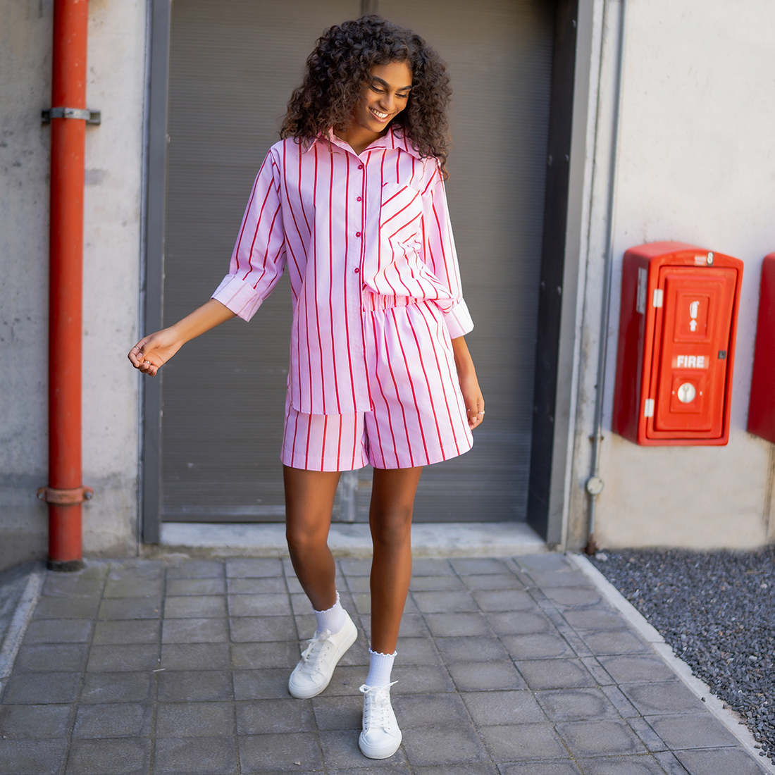 Stripe Shorts