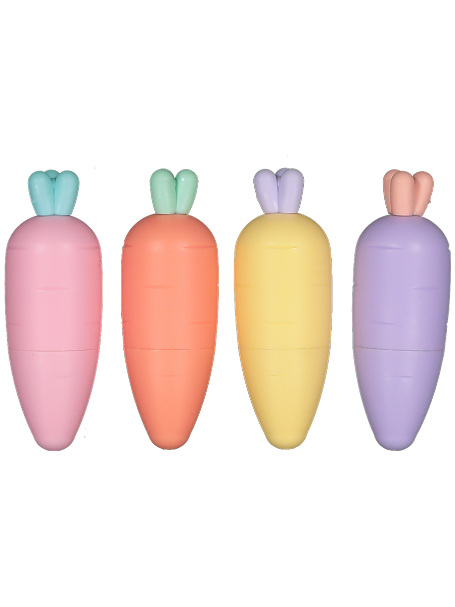 Mini Carrot Highlighter Set 4 Piece