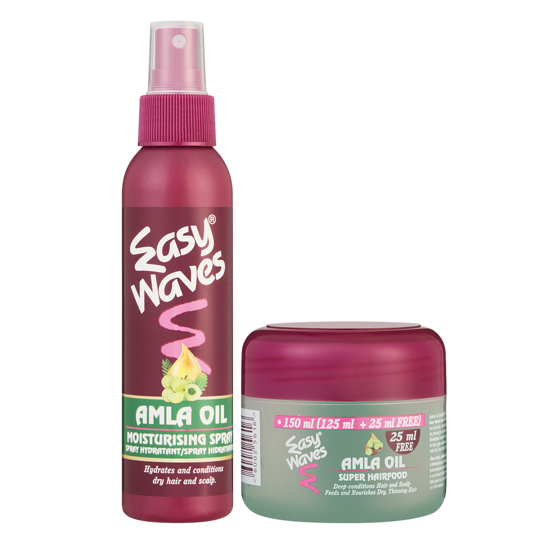 EASY WAVES AMLA OIL HAIR FOOD 150ML + E.W AMLA OIL