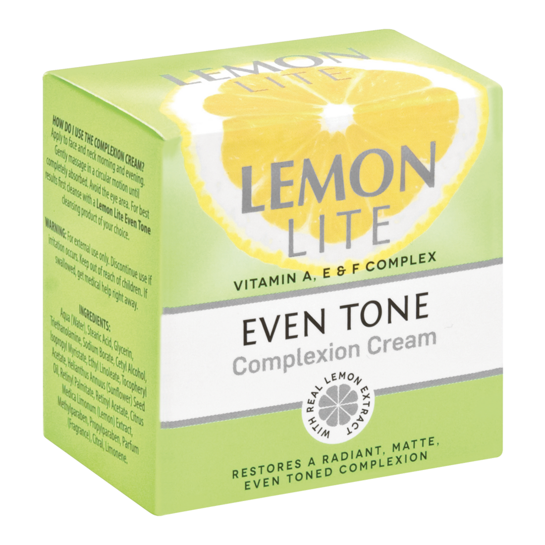 Lemon Lite Vanish Cream